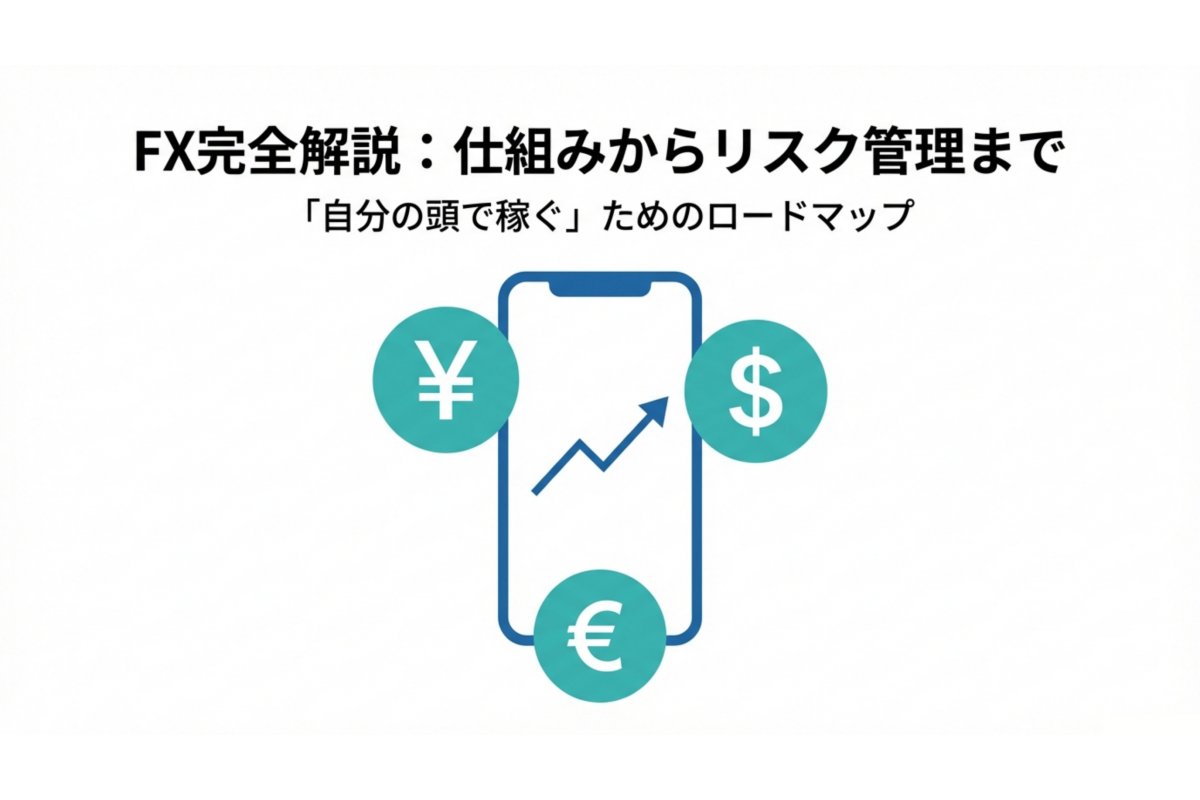 通貨ペアの売買とレバレッジ取引を示すFX概念イメージ